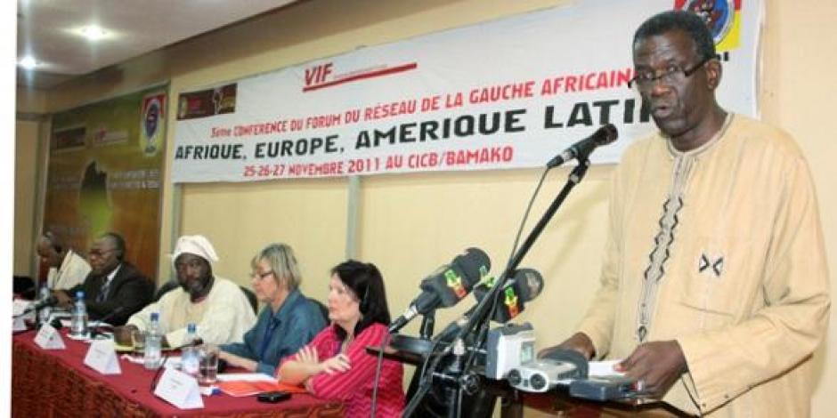 Novembre 2011 : 3ème conférence du réseau de la gauche africaine à Bamako